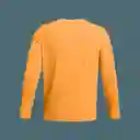 Under Armour Camiseta Streaker Long Sleeve Hombre Naranja MD