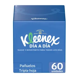 Kleenex Pañuelo Faciales Cubo 60 Und
