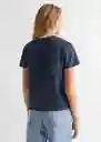 Camiseta Good Navy Talla 18 Teen Niñas Mango