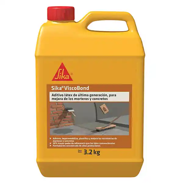 Sika Latex Para Morteros y Concretos 3.2 Kg