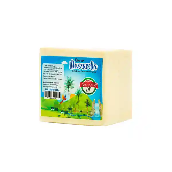 Queso Mozzarella la Caqueteña