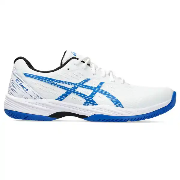 Asics Zapatos Gel-Game 9 Para Hombre Blanco Talla 9.5