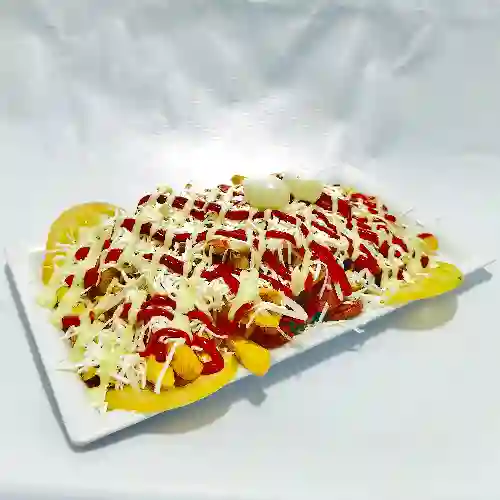 Salchipapa Personal
