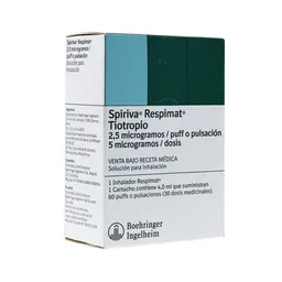 Spiriva Respimat Solución Para Inhalación (2.5 mcg)