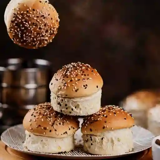 Paquete mini hamburgesa x6 unds