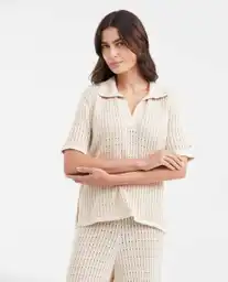 Camiseta Polo Comfy Caqui Fango Medio Talla S Chevignon
