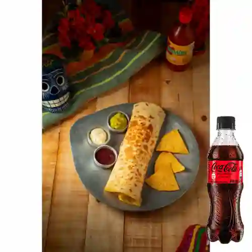 Combo Megaburros + Coca Cola Sin Azúcar 400 ml