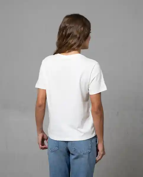 Camiseta Mujer Crudo Talla S 202G003 Rifle