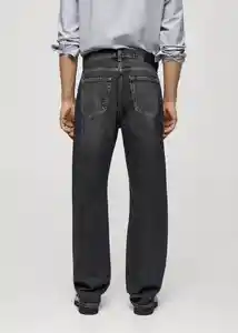 Jean Pierre Tejano Gris Oscuro Talla 38 Hombre Mango