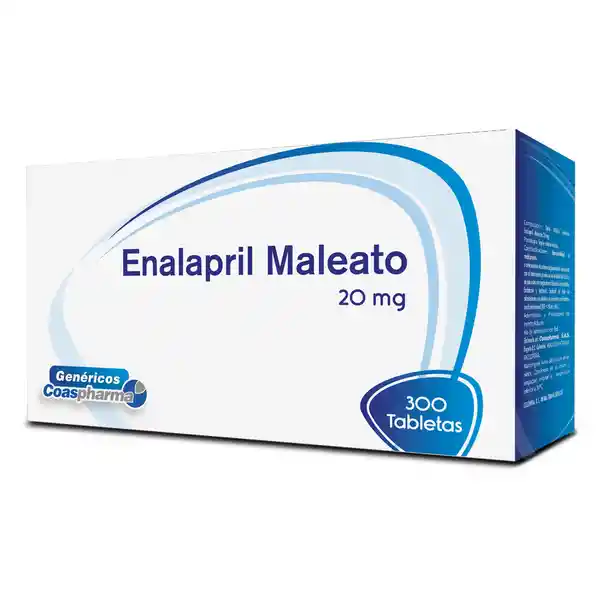 Coaspharma Enalapril Maleato (20 mg)