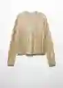 Jersey Foil Oro Talla XS Mujer Mango