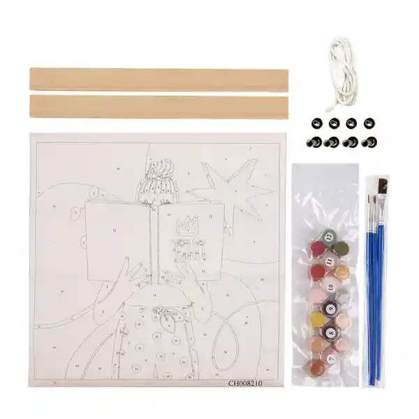 Set Para Jugar Conjunto de Pintura de Números Miniso