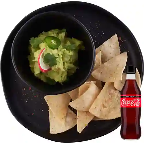 Combo Guacamole + Coca-Cola Sin Azúcar 350 ml