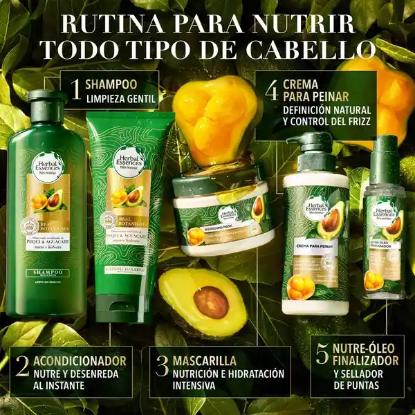 Acondiconador Para Cabello Herbal Essences Aguacate (250 Ml)