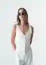 Enterizo Lara Mujer Crudo Puro Claro Talla L 563G332 Naf Naf
