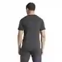 Adidas Camiseta Gym + Bl Tee Para Hombre Negro Talla L