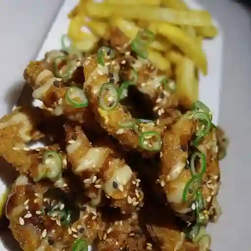 Aros de cebolla crispy