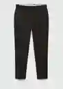 Pantalón Milan Marron Talla 44 Hombre Mango