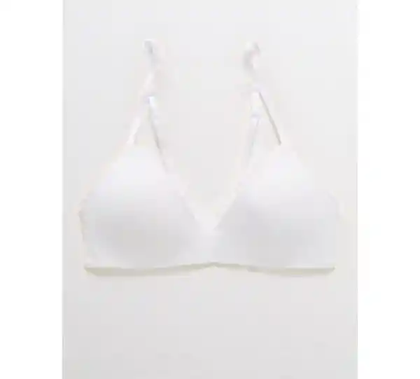 American Eagle Brasier Real Happy Relleno Blanco Talla 36D