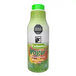 Colanta Yogur Entero Sabor a Melocotón