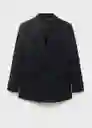 Blazer Americana Boston Negro Talla 50 Hombre Mango