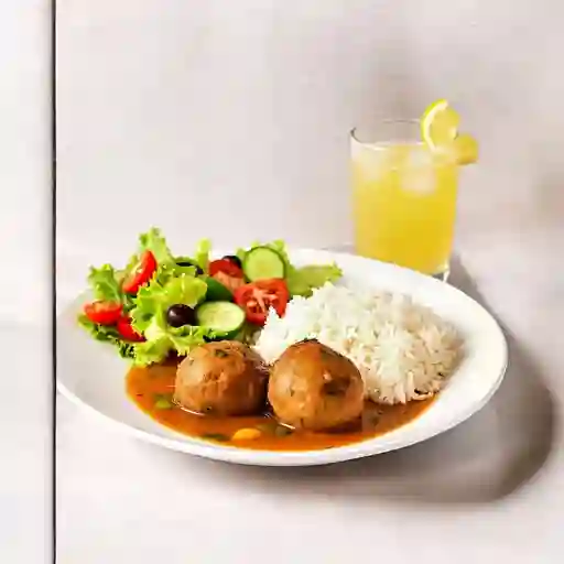 Menu 2: Albondigas a la Criolla