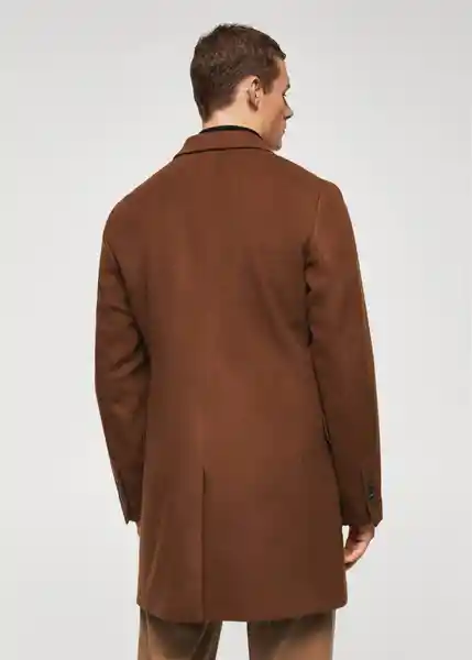 Abrigo Pep-I Caramelo Talla M Hombre Mango