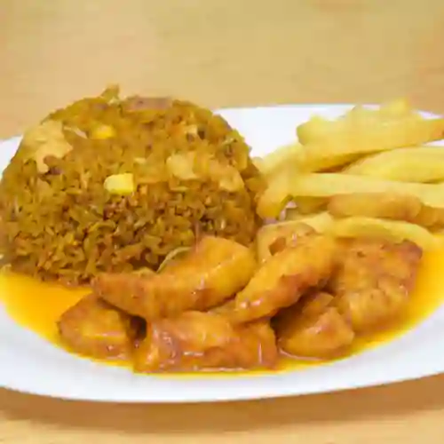 Combo Pollo a la Naranja