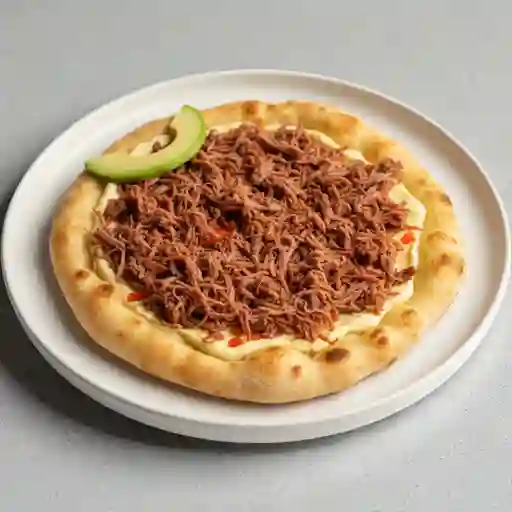 Patacón grande carne