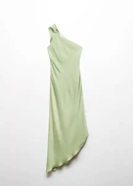 Vestido Fiore Verde Pastel Talla XL Mujer Mango