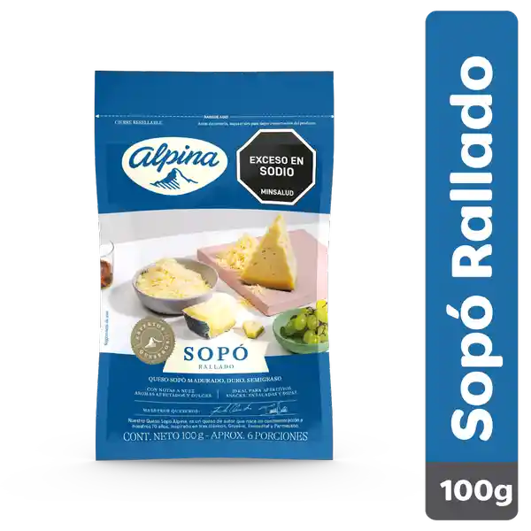 Alpina Queso Sopó Rallado