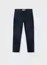 Jean Slim Blueblack Talla 07 Niños Mango