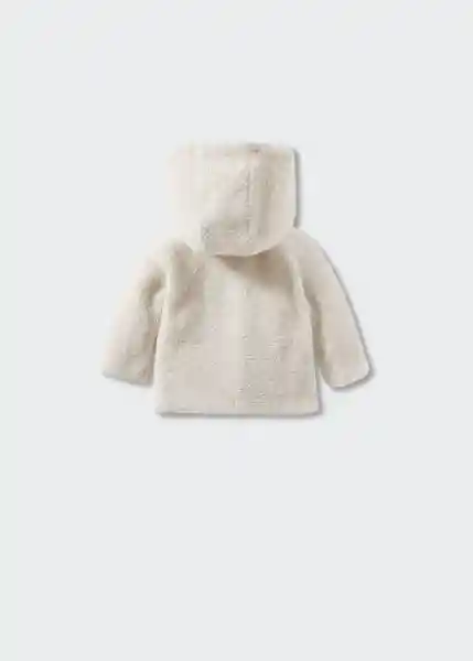 Abrigo Sheep Crudo Talla 61 Niños Mango