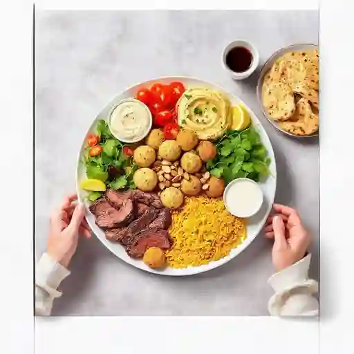 Mezze para 4 con Cordero