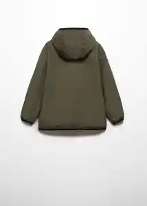 Abrigo Parka Marcos Khaki Talla 07 Niños Mango