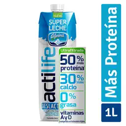 Actilife Leche Deslactosada Alpina