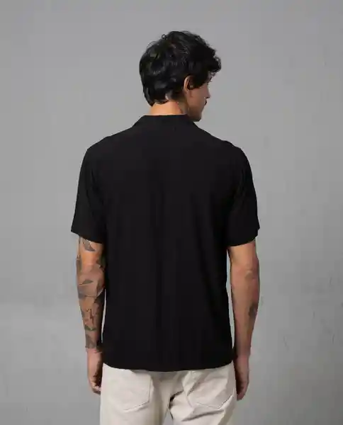 Camisa Hombre Negro Talla XL 112G000 Rifle