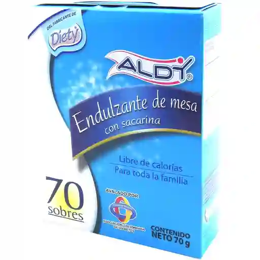 Aldy Endulzantesacarina X70 G