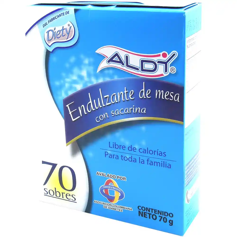 Aldy Endulzantesacarina X70 G