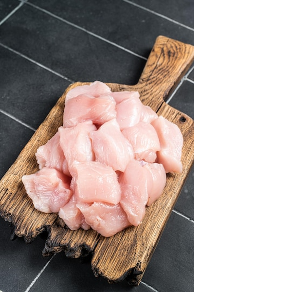 Pollo Pechuga en Trozos Congelados x kg