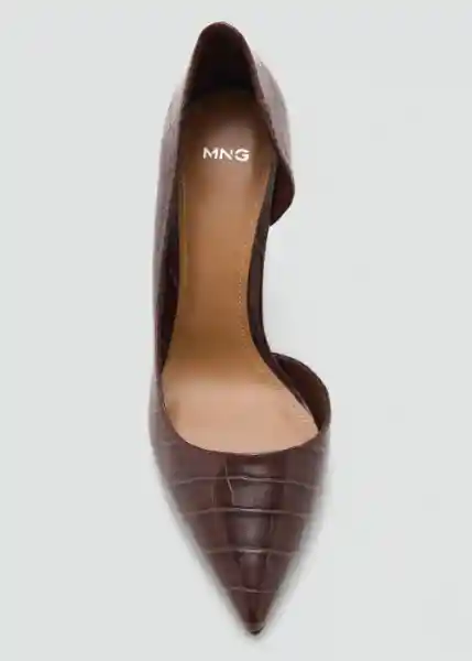 Zapatos Audreych Chocolate Talla 39 Mujer Mango