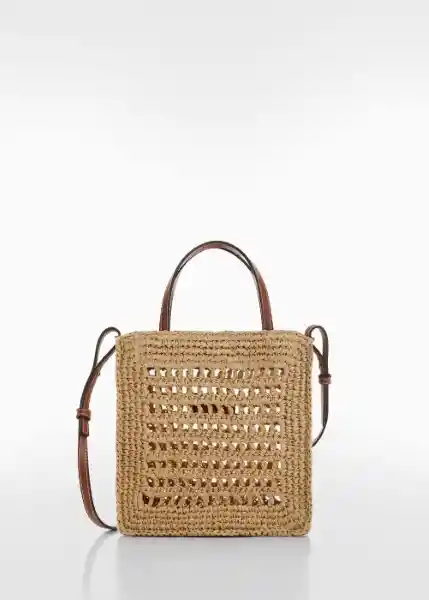 Bolso P Malta Cuero Talla 99 Mujer Mango