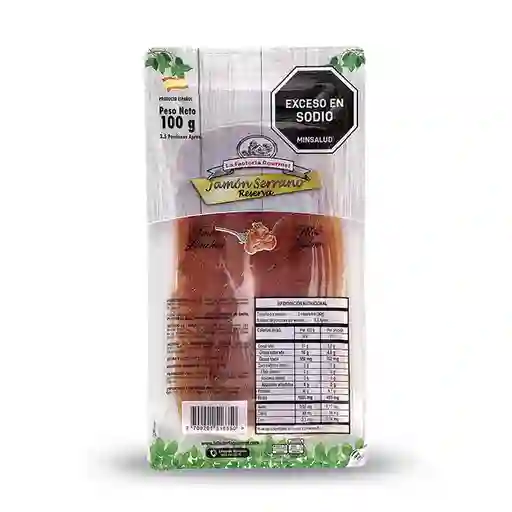 La Factoría Gourmet Jamón Serrano Fresco
