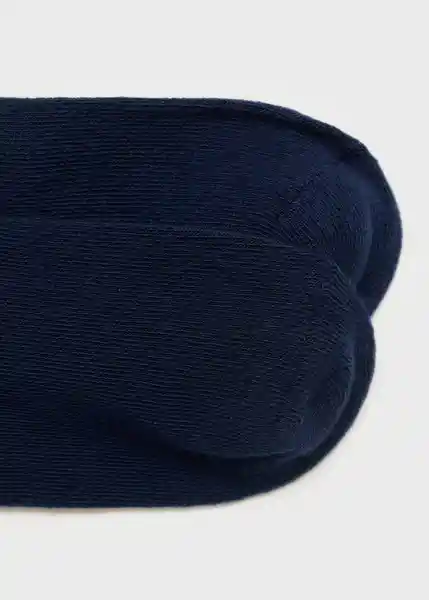 Calcetines Solid Navy Talla 20 Niños Mango