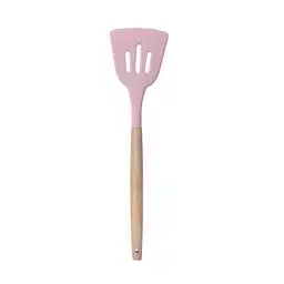 Espátula de Ranurado en Silicona Rosa Miniso