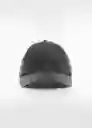 Gorra Monacob Negro Talla 99 Mujer Mango