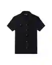 Camisa Pockets Negro Sombrio Ultraoscuro Talla S Chevignon