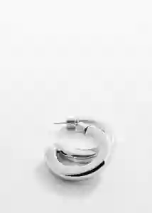 Pendientes Marcia Plata Talla 99 Mujer Mango