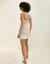 Vestido Aerie Beige Talla: MEDIUM 1907109 American Eagle