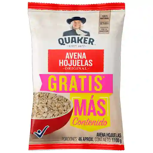 Quaker Avena Hojuela 1100g